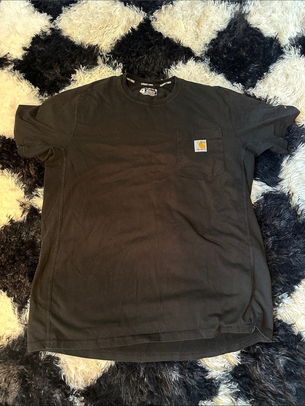 Carhartt Black Short-Sleeve Pocket Tee